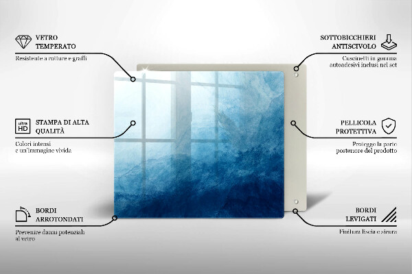 Protection plaque induction Fond abstrait