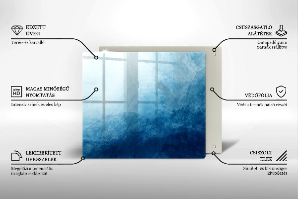 Protection plaque induction Fond abstrait
