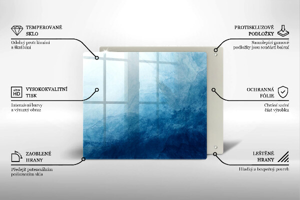 Protection plaque induction Fond abstrait