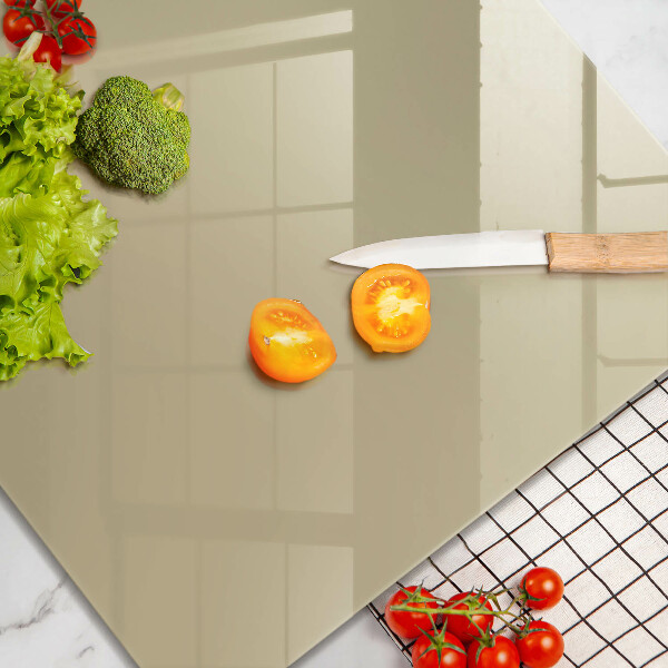 Protège plaque de cuisson Couleur beige