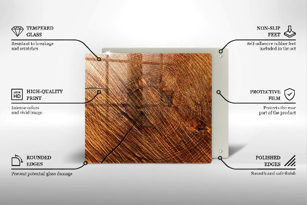 Protection plaque induction Structure bois