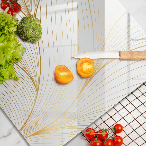 Protection plaque induction Modèle de lignes modernes