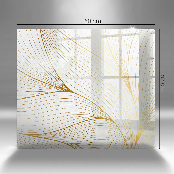 Protection plaque induction Modèle de lignes modernes