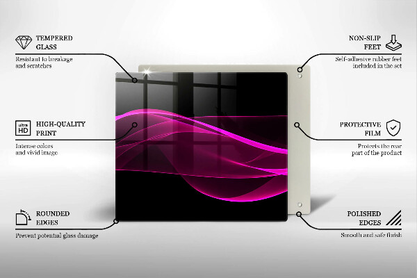 Protection plaque induction Abstraction rose