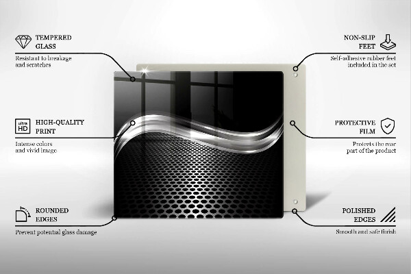 Protection plaque induction Structure métallique