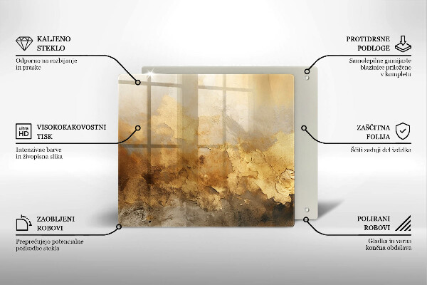 Protège plaque de cuisson Texture riche