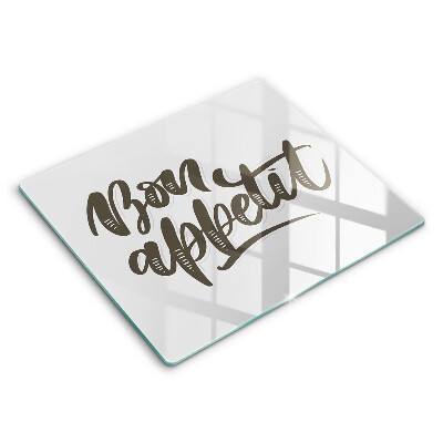 Protège plaque de cuisson Inscripción de Bon Appetit