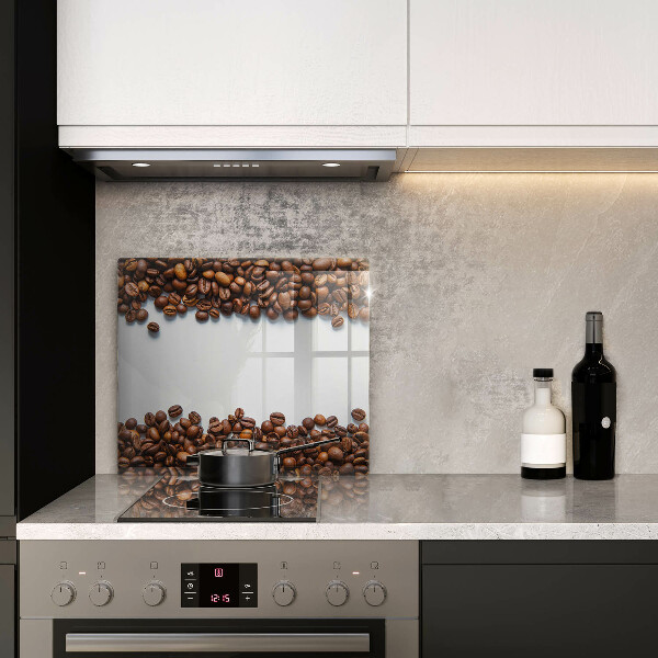 Protège plaque de cuisson Grains de café