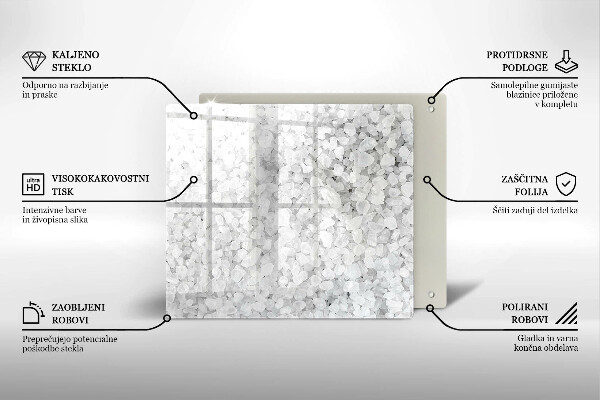 Protège plaque de cuisson Cristaux de sel