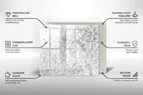 Protège plaque de cuisson Cristaux de sel