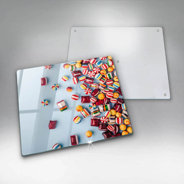 Protège plaque de cuisson Bonbons colorés