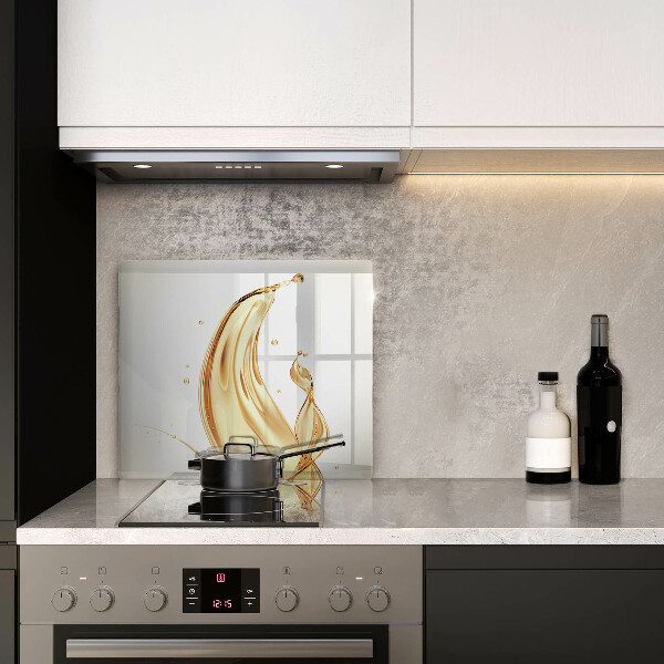 Protège plaque de cuisson huile d'olive