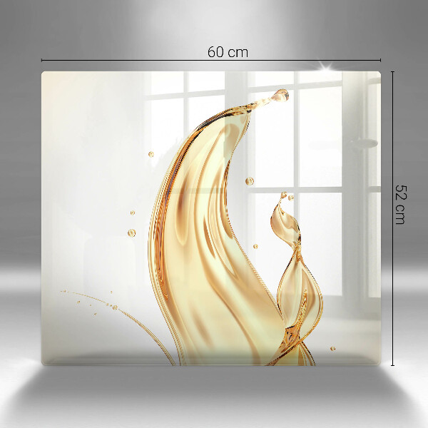 Protège plaque de cuisson huile d'olive