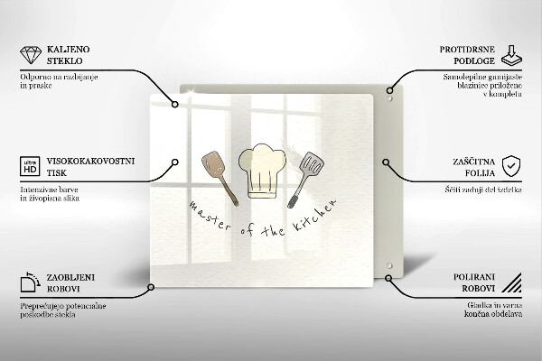 Protège plaque de cuisson Master of the Kitchen