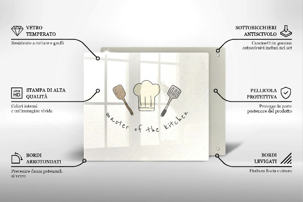 Protège plaque de cuisson Master of the Kitchen