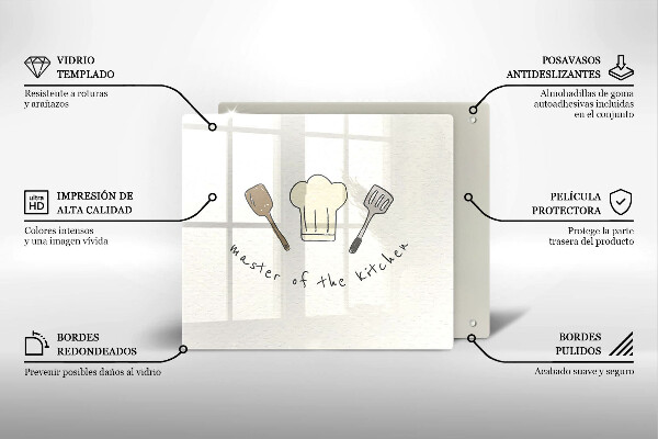 Protège plaque de cuisson Master of the Kitchen