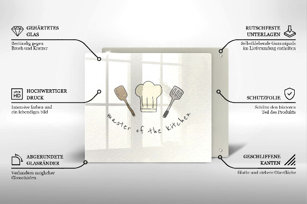 Protège plaque de cuisson Master of the Kitchen