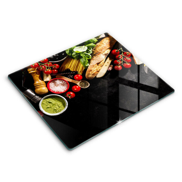 Protège plaque de cuisson Ingrédients et épices italiens