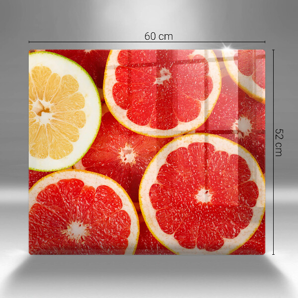 Protège plaque de cuisson Tranches de pamplemousse