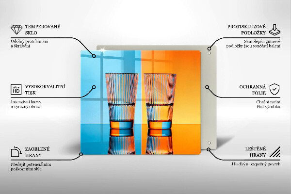Protège plaque de cuisson Deux verres d'eau