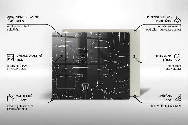 Protège plaque de cuisson Accessoires de cuisine de dessin animé