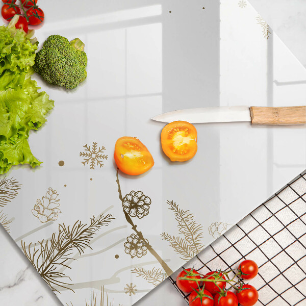 Protège plaque de cuisson Décorations d'hiver