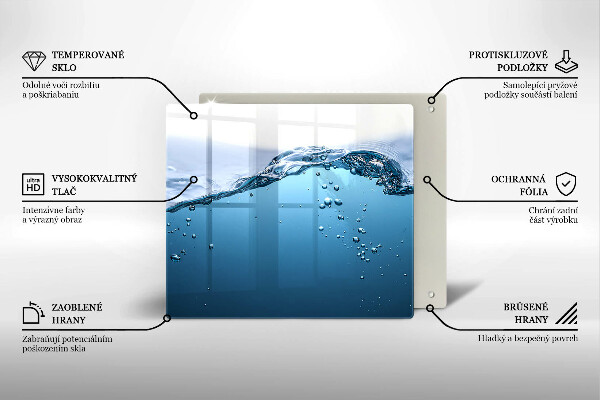 Protection plaque induction L'eau bleue