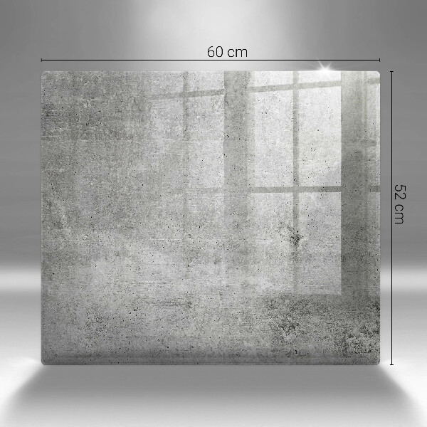 Protection plaque induction Texture béton