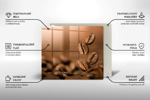 Protection plaque induction Grains de café