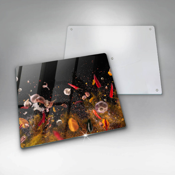 Protège plaque de cuisson Épices piquantes