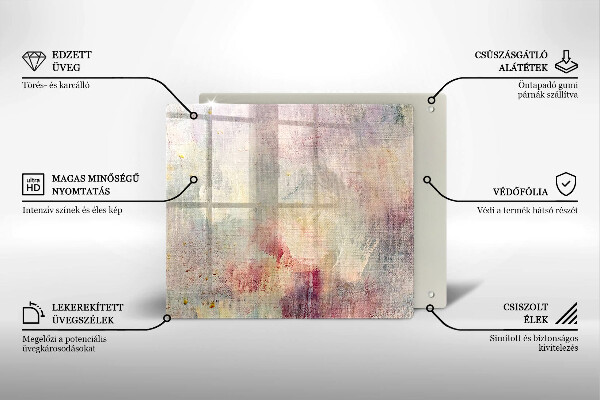 Protection plaque induction Fond de texture de peinture