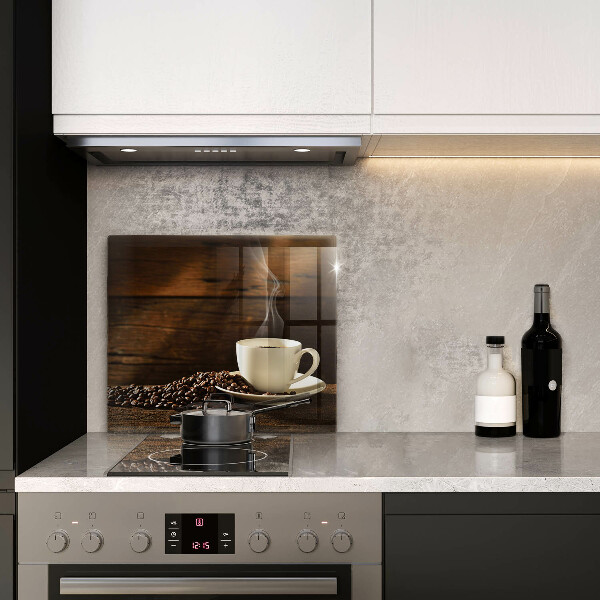 Protection plaque induction Tasse à café en bois