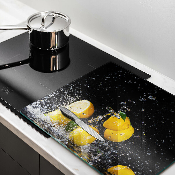 Protection plaque induction Fruits de citron juteux