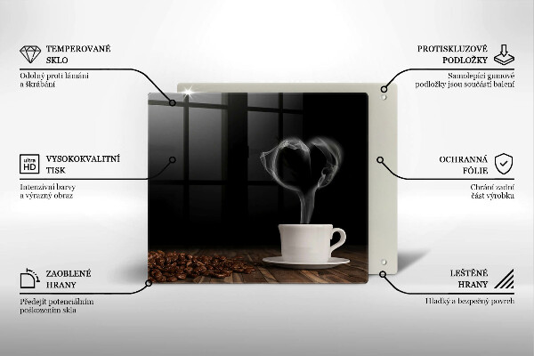 Protection plaque induction Coeur de tasse à café