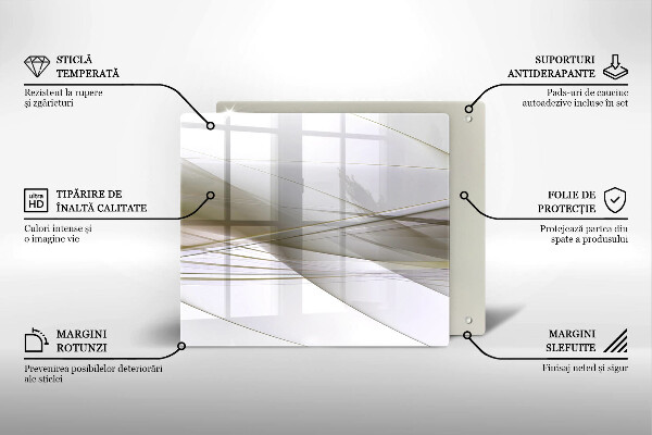 Protection plaque induction Conception de lignes abstraites
