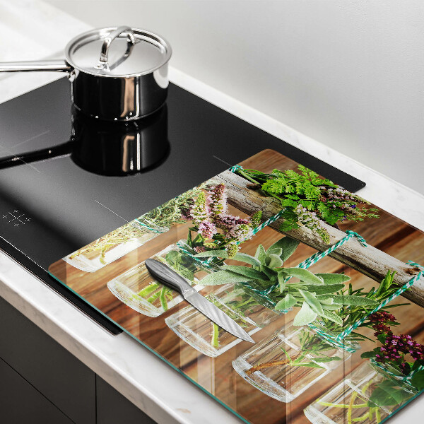 Protection plaque induction Plantes aromatiques vintage