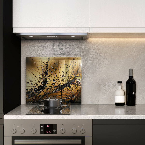 Protection plaque induction Rosée et pissenlits