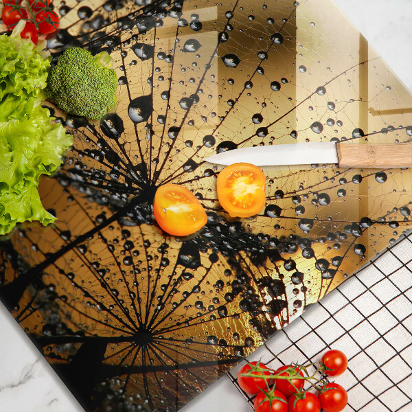 Protection plaque induction Rosée et pissenlits