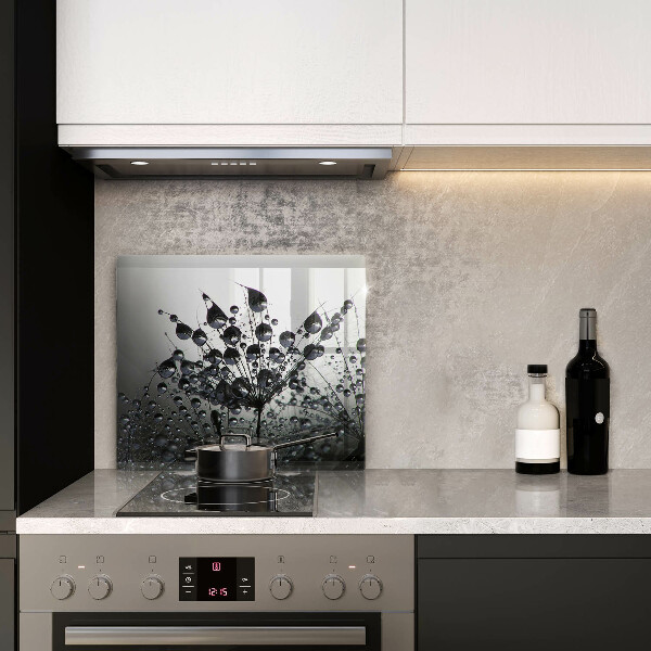 Protection plaque induction Pissenlits et rosée