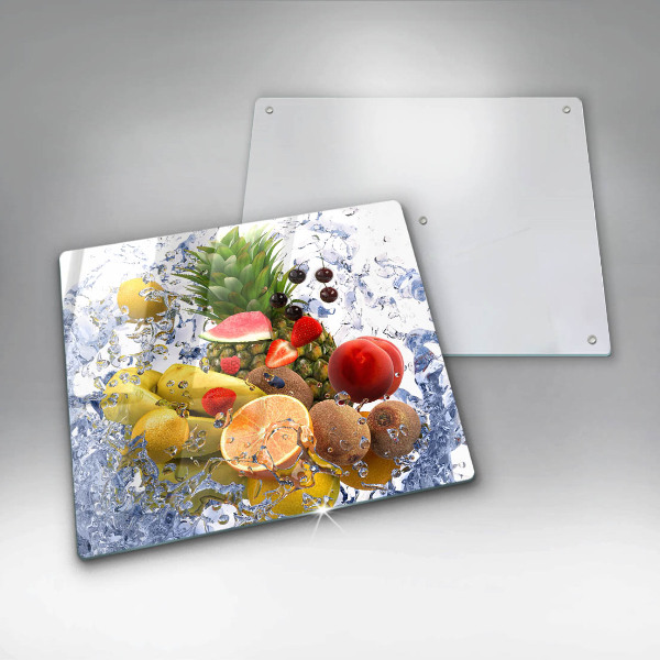 Protection plaque induction Fruits juteux et eau