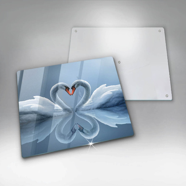 Protection plaque induction Deux coeurs de cygne