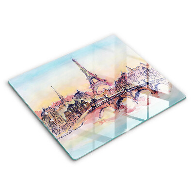 Protection plaque induction Paysage de Paris Tour Eiffel