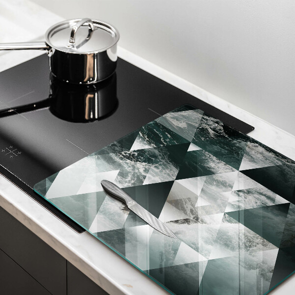 Protection plaque induction Triangles et eau
