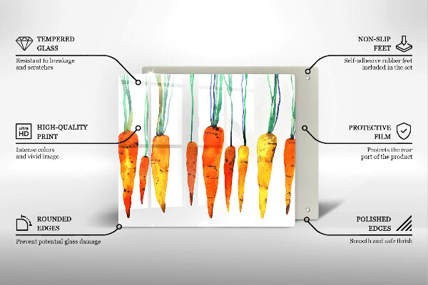 Protection plaque induction Illustration de carotte
