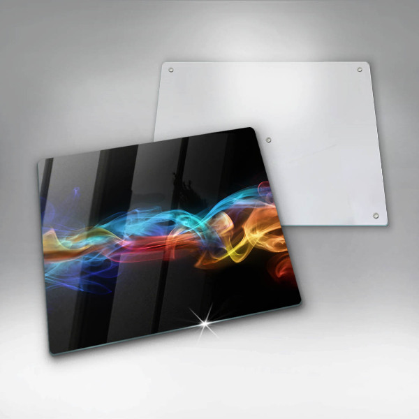 Protection plaque induction Fumée colorée