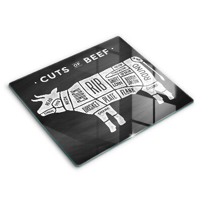 Protection plaque induction Bœuf à la viande de vache