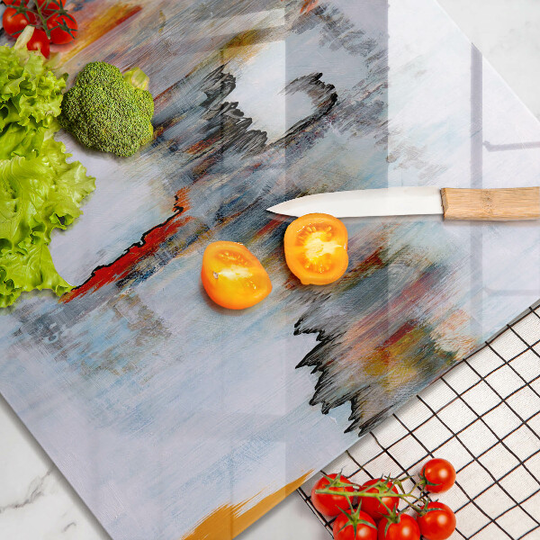 Protection plaque induction Peintures abstraites