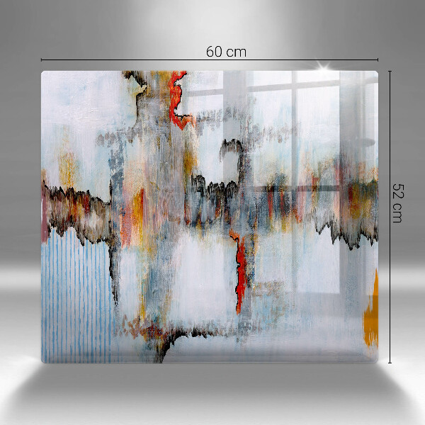 Protection plaque induction Peintures abstraites