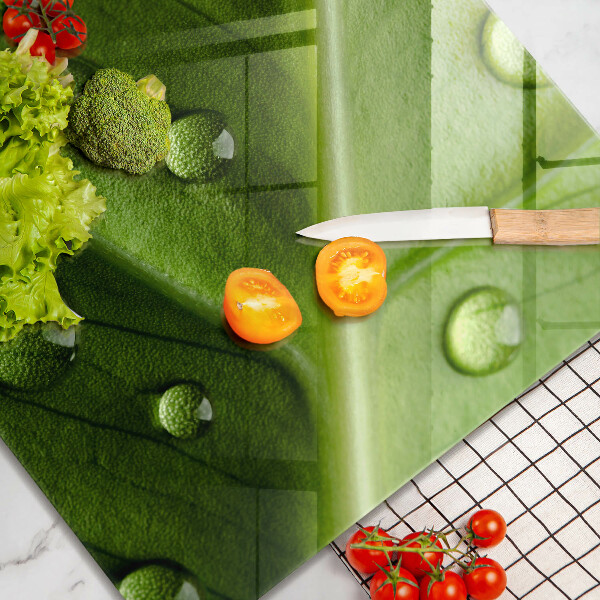 Protection plaque induction Nature rosée et feuille