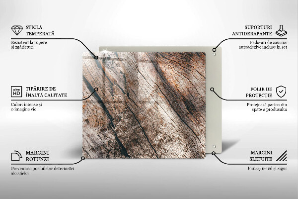 Protection plaque induction Structure bois